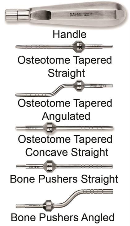 Hu-Friedy Straight Interchangeable Osteotome Spreader, 2.7mm, Modified-2.1 thumbnail 4