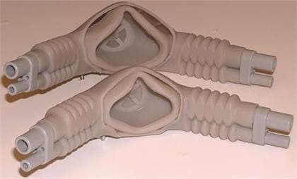 Porter Autoclavable Double-Mask Nasal Hood Kit, Pediatric, with 3 Inner Mask Liners, 1/Pk, 5054B thumbnail 7