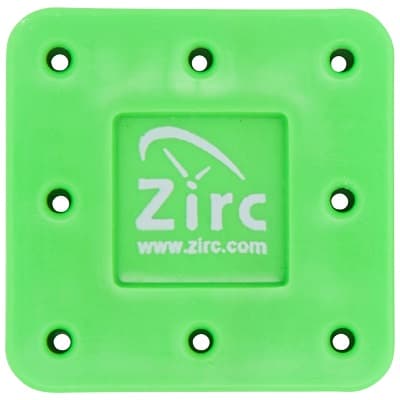 Zirc 8-Hole Magnetic Bur Block, Neon Green, Fits FG/RA/HP Burs, Autoclavable, 50Z400P, 1/Pk thumbnail 9