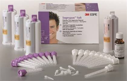 3M Impregum Garant Soft Light Body Polyether Impression Material Refill, 4 x 50 mL Cartridges, 31752 thumbnail 8