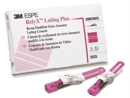 RelyX Luting Plus Resin-Modified Glass Ionomer Cement, Clicker Dispenser Trial Kit, 11 g, 1/Pk, 3525TK thumbnail 20