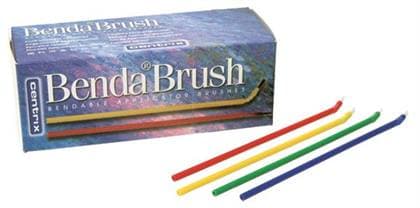 Benda Brush Mini Single-Ended Applicators, Fine, Blue, 576/Box, 370602 thumbnail 6