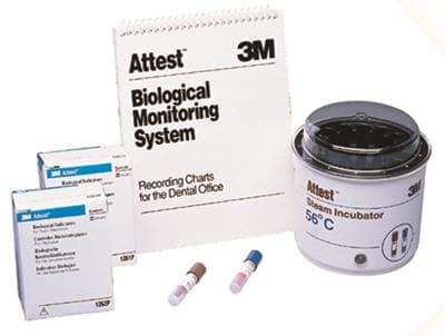 3M Attest Biological Indicator 1262P, Steam Sterilization, 48-Hour Readout, Brown Cap, 25/Box thumbnail 18