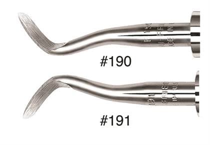 Hu-Friedy Elevator Woodward #191, 3.0 mm Tip, #510 Large Tapered Hexagon Handle, Single End, E191 thumbnail 7