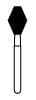 NTI® FG Diamond Bur, Super Coarse, Barrel, #811-047, 4.7 mm Diameter, 7.0 mm Length, 5/Pkg, SC811-047 thumbnail 6