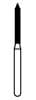 NTI Diamond Bur, FG, Cylinder Beveled End, #886-012, 1.2 mm, Coarse, Green, 5/Pk, C886-012 thumbnail 6