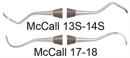 Relyant Universal Curette, McCall #13S-14S, Double-Ended, Relyant #6 Handle, Stainless Steel, VSCM13S-14S thumbnail 5