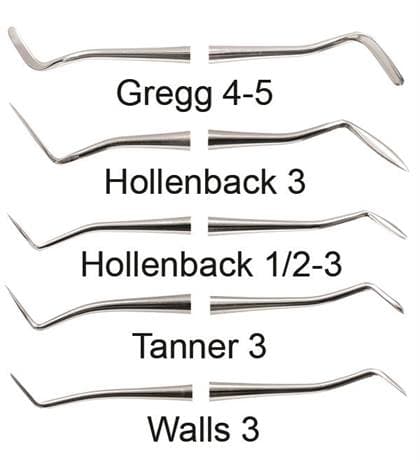 American Eagle Carver Hollenback #1/2-3, Double End, Stainless Steel, Standard Handle, AECAH1/23 thumbnail 6