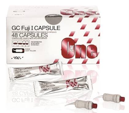GC Fuji I Glass Ionomer Luting Cement, Liquid Refill, 25 g (20 mL) Bottle, 901009 thumbnail 16