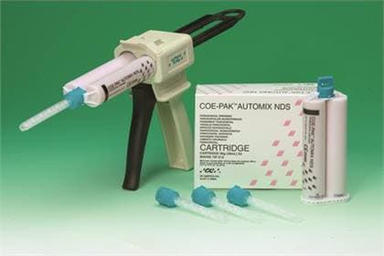 Coe-Pak Automix NDS Noneugenol Periodontal Dressing, 2 x 50 mL Double Barrel Cartridges with 12 Mixing Tips, 135003 thumbnail 8
