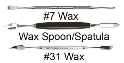 Hu-Friedy Laboratory Waxing Spoon and Spatula, #6S Handle, Stainless Steel, Double End, 1/Pkg thumbnail 4