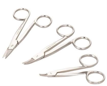 3M Crown Scissors, Curved Festooning, Stainless Steel, Smooth, Pointed Tip, 1/Pkg, 801203 thumbnail 8