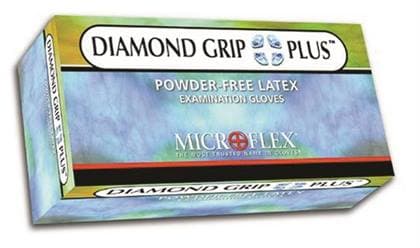 Diamond Grip Plus DGP-350 Powder-Free Latex Exam Gloves, Textured, Medium, Natural, 100/Box, DGP-350-M thumbnail 13