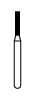 NTI Diamond Bur, FG, Cylinder Flat End, #C836-010, 1.0 mm, Coarse, Green, 5/Pk thumbnail 10