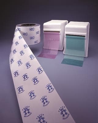 Palmero Clear Barrier Film, 4" x 6", Clear, Perforated, 1200 Sheets/Roll, Dispenser Box, 1803C thumbnail 9