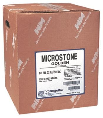 Microstone Golden Type III Dental Stone, 140g Packets, 80/Box, 02364 thumbnail 8