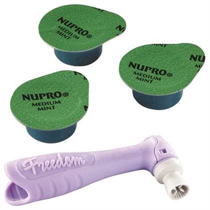 Nupro Freedom Disposable Prophy Packs, Coarse Razzberry, Lavender, 100/Box, 965716RC thumbnail 7