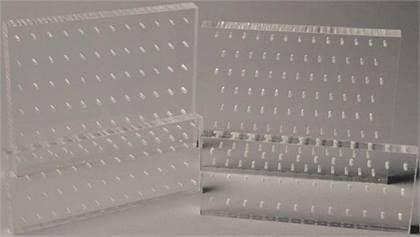 Palmero 72-Hole FG-Type Bur Block, Clear Plexiglass, Holds 72 Friction Grip Burs, Non-Autoclavable, 5" x 4" x 0.5", 1516DFG thumbnail 4