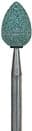 Shofu Dura-Green Stones, HP Handpiece, FL5 Flame, ISO #065, Silicon Carbide, 12/Pk, 0013 thumbnail 2