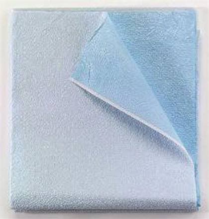 TIDI Everyday Drape Sheets, Blue Tissue/Poly Pebble, 30in x 48in, 100 per Case thumbnail 2