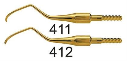 American Eagle Quik-Tip Gracey Curette #411 XP, Sharpen-Free, Cone Socket, AEC411XPQT, 1/Pk thumbnail 7