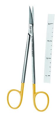 Hu-Friedy Perma Sharp Kelly Scissors, Curved, 1 Serrated Blade, 16 cm (6.25"), Stainless Steel, 1/Pk, S5001 thumbnail 10