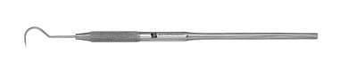 J&J Instruments #23 Single End Explorer, Shepherd's Hook, Regular/Hollow Handle, 04-923 thumbnail 5