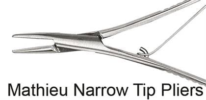 Hu-Friedy Ortho Mathieu Narrow Tip Pliers, Immunity Steel, 5¾", 678-330 thumbnail 5