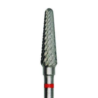 Meisinger Tungsten Carbide Lab Bur, Tapered Round End, Fine Grit, 4.0 mm Diameter, HP Handpiece, HM79FT-040 thumbnail 6