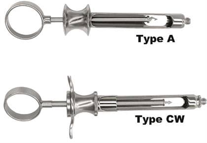 Hu-Friedy Type A Aspirating Anesthetic Syringe, Astra Style, 1.8 mL Cartridge, Stainless Steel, 1/Pk, SYRA thumbnail 13