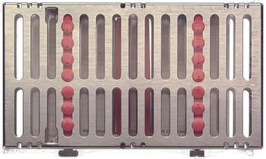 Hu-Friedy IMS™ Signature Series® Double-Decker® Cassette, 14-Instrument Capacity, Orange, 4.5" x 8" x 1.5", IM9143 thumbnail 4