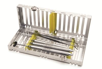 Hu-Friedy IMS Signature Series Collection Exam Standard Set-Up, Yellow, 5-Instrument Cassette, IMEXAM thumbnail 6