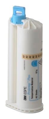 Protemp Plus Temporization Material Refill Cartridge, Shade A2, 50 ml (67 g), with 16 Blue Mixing Tips, 1/Pk, 46963 thumbnail 11