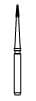 NTI TDF-3 Trimming & Finishing Carbide Bur, 8-Flute, FG, Safe End, 0.8 mm, Red, 5/Pk, H132-008 thumbnail 8