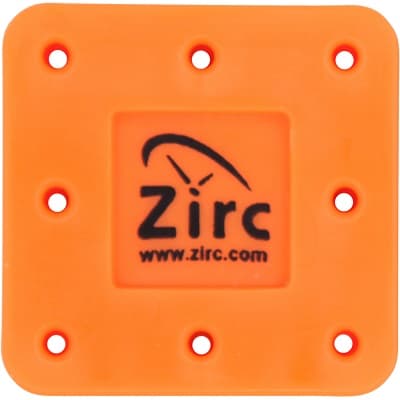 Zirc 8-Hole Magnetic Bur Block, Neon Orange, Fits FG/RA/HP Burs, Autoclavable, 50Z400Q, 1/Pk thumbnail 11