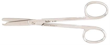Miltex Littauer Jr. Stitch Scissors, Straight, 4-1/2", Stainless Steel, Sharp/Blunt Tips, Each thumbnail 7