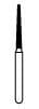 NTI Diamond Bur, FG, Round End Taper, #850-012, 1.2 mm, Coarse, Green, 5/Pk, C850-012 thumbnail 8