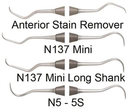 Relyant Anterior Sickle Scaler N5-N5S, Thin/Slim, Double-Ended, Relyant #6 Handle, Stainless Steel thumbnail 4