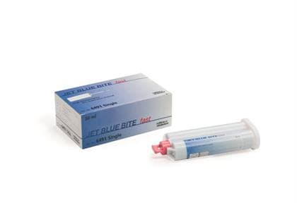 Jet Blue Bite Bite Registration Vinylpolysiloxane, Super Fast Set, 50 mL Single Pack, C6493 thumbnail 5