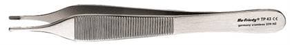 Hu-Friedy #43 Adson-Brown Tissue Pliers, 7 x 7 Teeth, 4.75", Stainless Steel, 1/Pk, TP43 thumbnail 7
