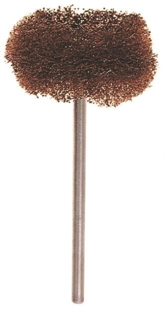 Hatho Miniature Scotch Brite Polishing Brushes, Handpiece, Fine, 12/Pk, 1670091 thumbnail 14
