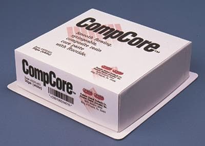 Premier CompCore Composite Core Build-Up Material with Fluoride, Natural, 50 g Economy Kit (25 g Base + 25 g Catalyst), 3001404 thumbnail 13
