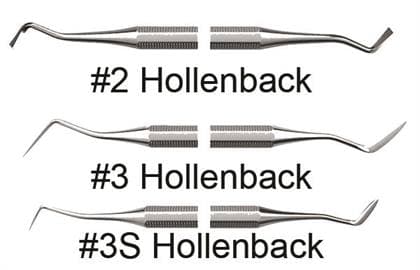 Premier Carver DE Hollenback #3S (1/2), Double-Ended, Standard Octagonal Handle, 1/Pk, 1003058 thumbnail 7