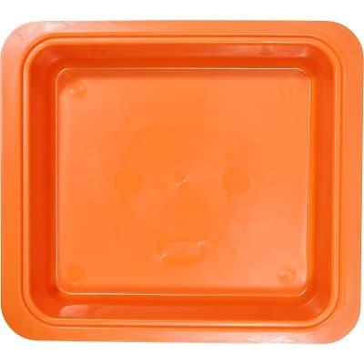 Zirc Procedure Tub Only, Neon Orange, 12-1/4" x 10-7/8" x 2-3/4", 20Z463-Q thumbnail 7