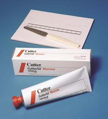 CutterSil Mucosa Silicone Impression Material, Orange, 140 mL Tube, 65767011 thumbnail 8