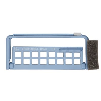 Steri-Endo Guard Hand 16-Hole Endodontic File Organizer, Blue, 5-3/8" x 3/8" x 2-3/16", 50Z450B thumbnail 9