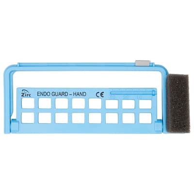 Zirc Steri-Endo Guard Hand File & Reamer Organizer, Neon Blue, Holds 16 Files, 50Z450-N thumbnail 3