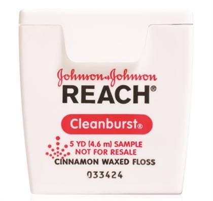 Reach CleanBurst Waxed Dental Floss, Cinnamon, 5 yd Patient Size, 144/Case, 211896600 thumbnail 8