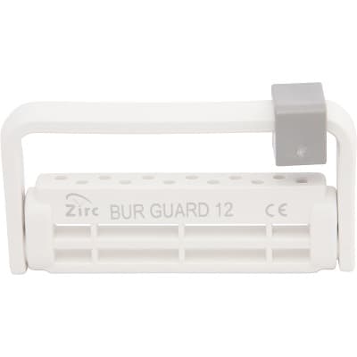 Zirc Steri-Bur Guard, 12-Hole, White, Plastic Bur Holder, 50Z406A thumbnail 7