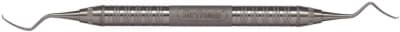 Hu-Friedy #1 Quétin Mesial-Distal Furcation Curette, 0.9 mm, Double End, #6 Satin Steel Handle, 1 Each thumbnail 4